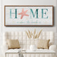 Home Beach - Floater Framed Canvas Print