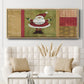 Holiday Santa - Floater Framed Canvas Print