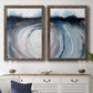 Geode Valley I - Premium Framed Canvas 2 Piece Set - Ready to Hang