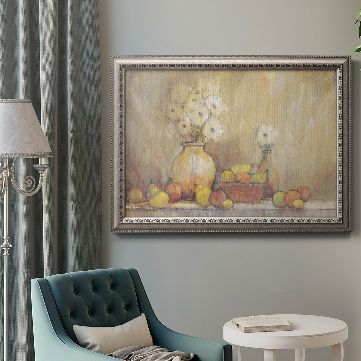 Minimalist Still Life Study II Premium Framed Canvas- Ready to Hang