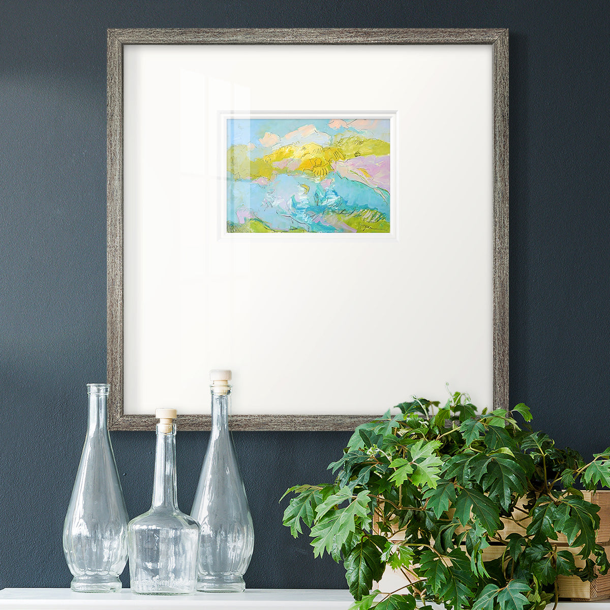 Learning to Fly - Double Matboard Framed Print