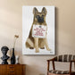 Love and German Shepherd - Canvas Art Print