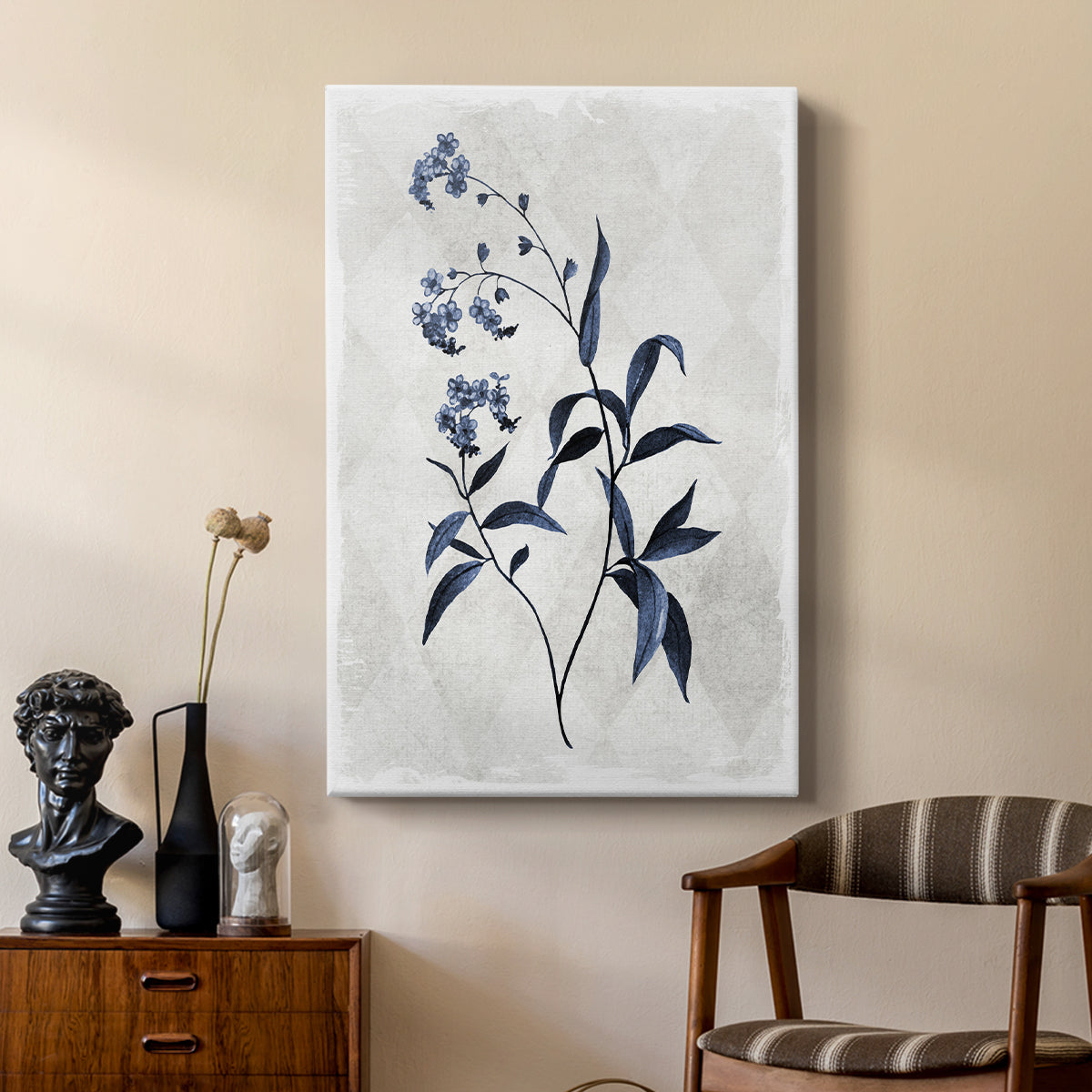 Harlequin Botanical I - Canvas Art Print