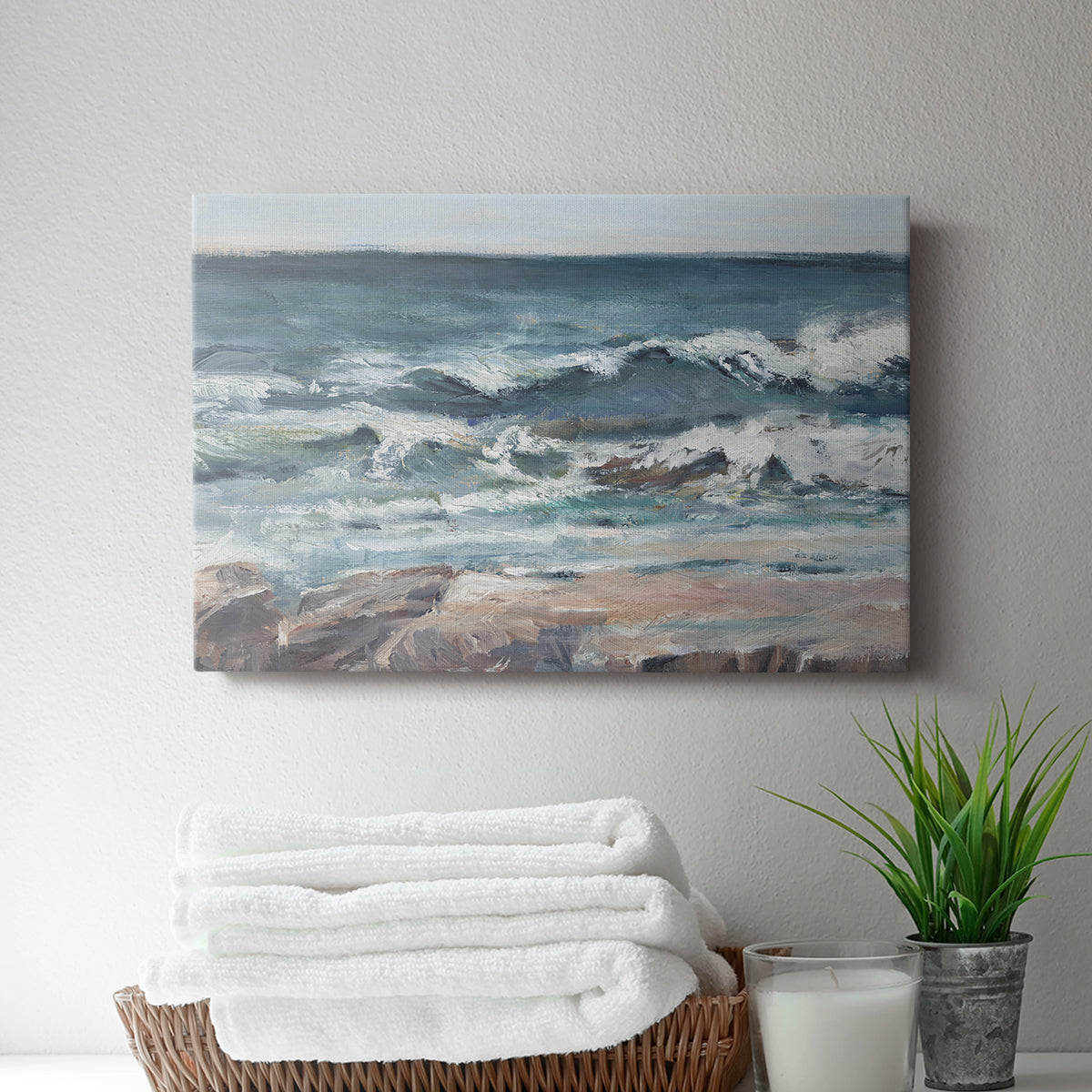 Ocean Breakers II - Canvas Art Print