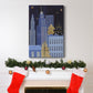 Holiday Night Collection B - Gallery Wrapped Canvas