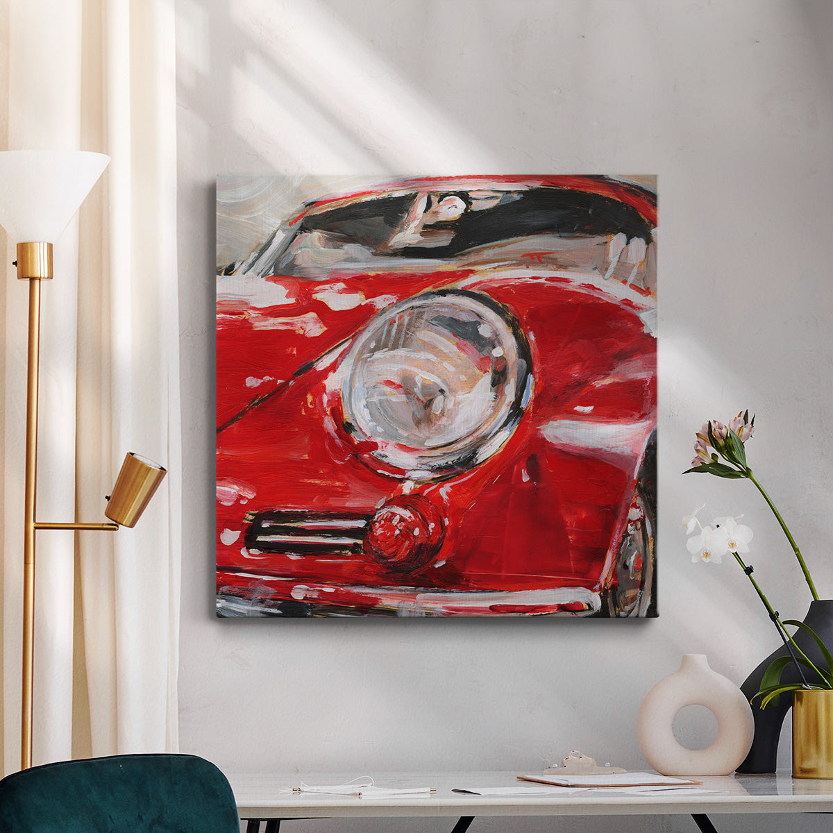 Sportscar Collection I-Premium Gallery Wrapped Canvas - Ready to Hang