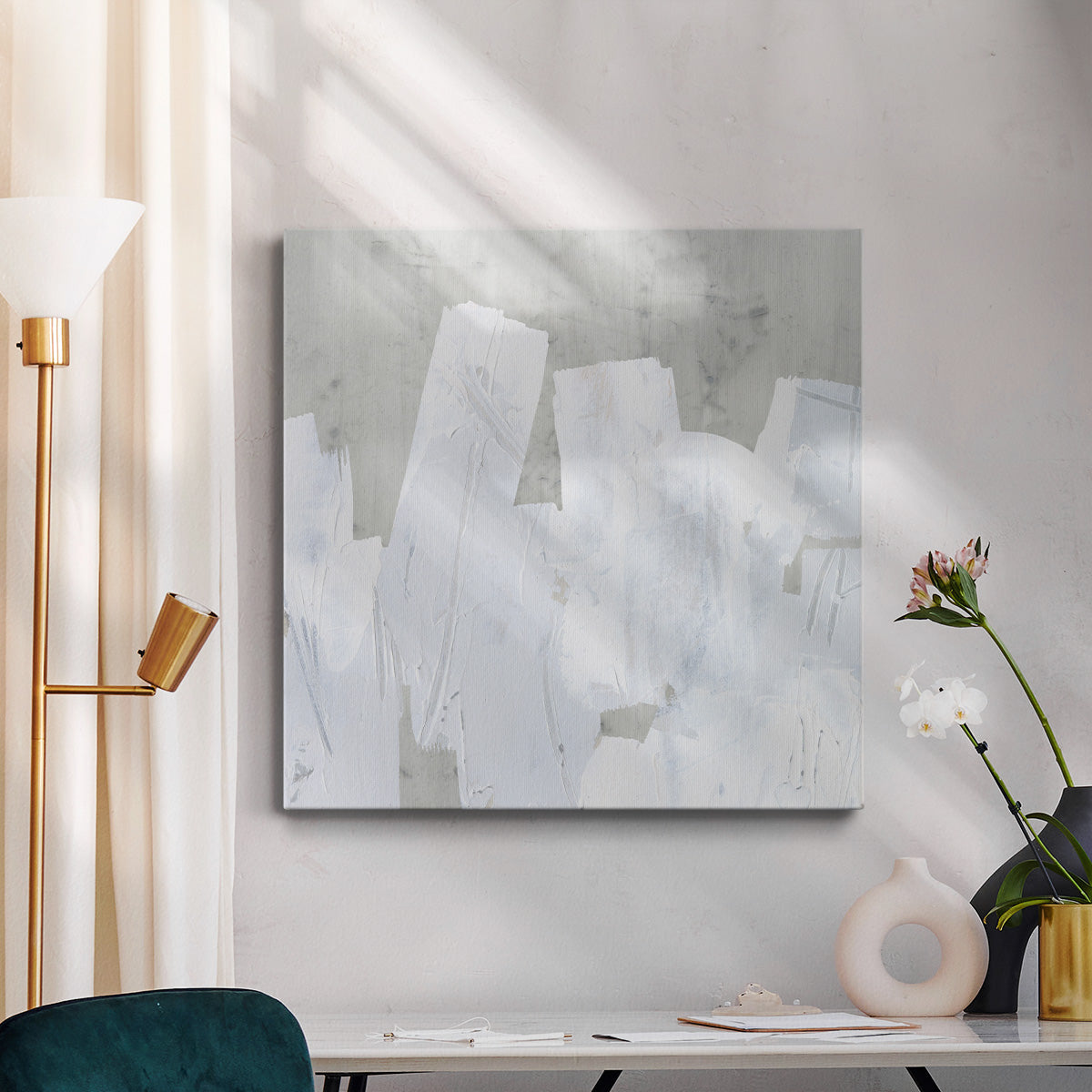 Ice Shield I - Canvas Art Print