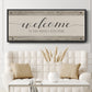 Happily Home - Floater Framed Canvas Print