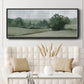 Soft Green Landscape II - Floater Framed Canvas Print