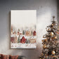 Frostlit Evergreen Green - Canvas Art Print