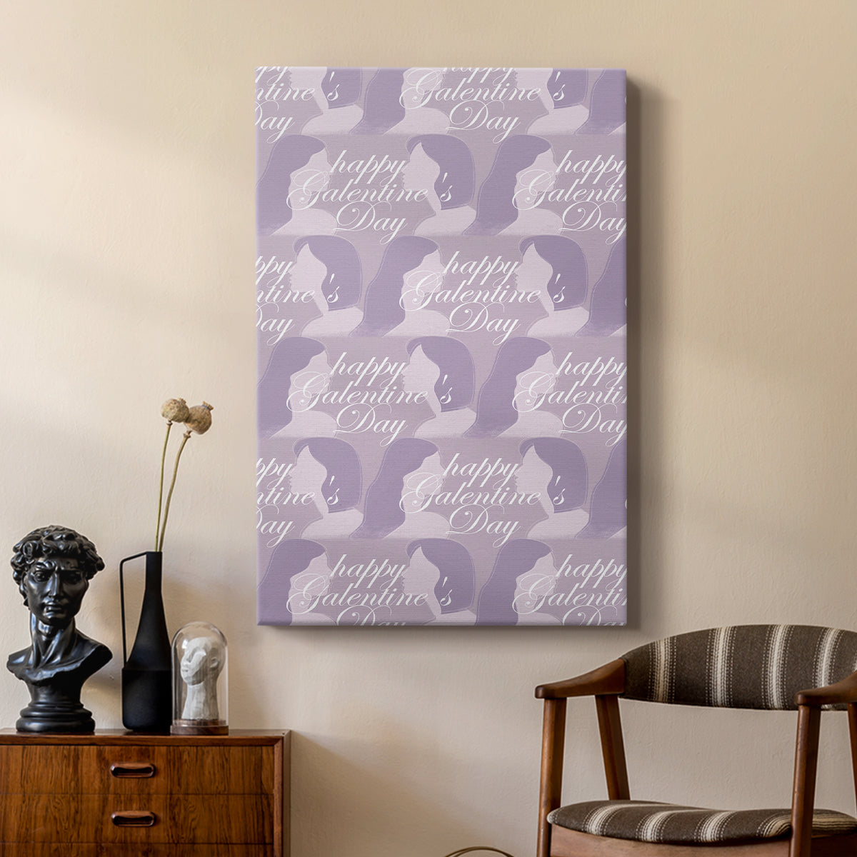 Happy Galentine's Day Collection E - Canvas Art Print