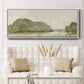 On Course I - Floater Framed Canvas Print