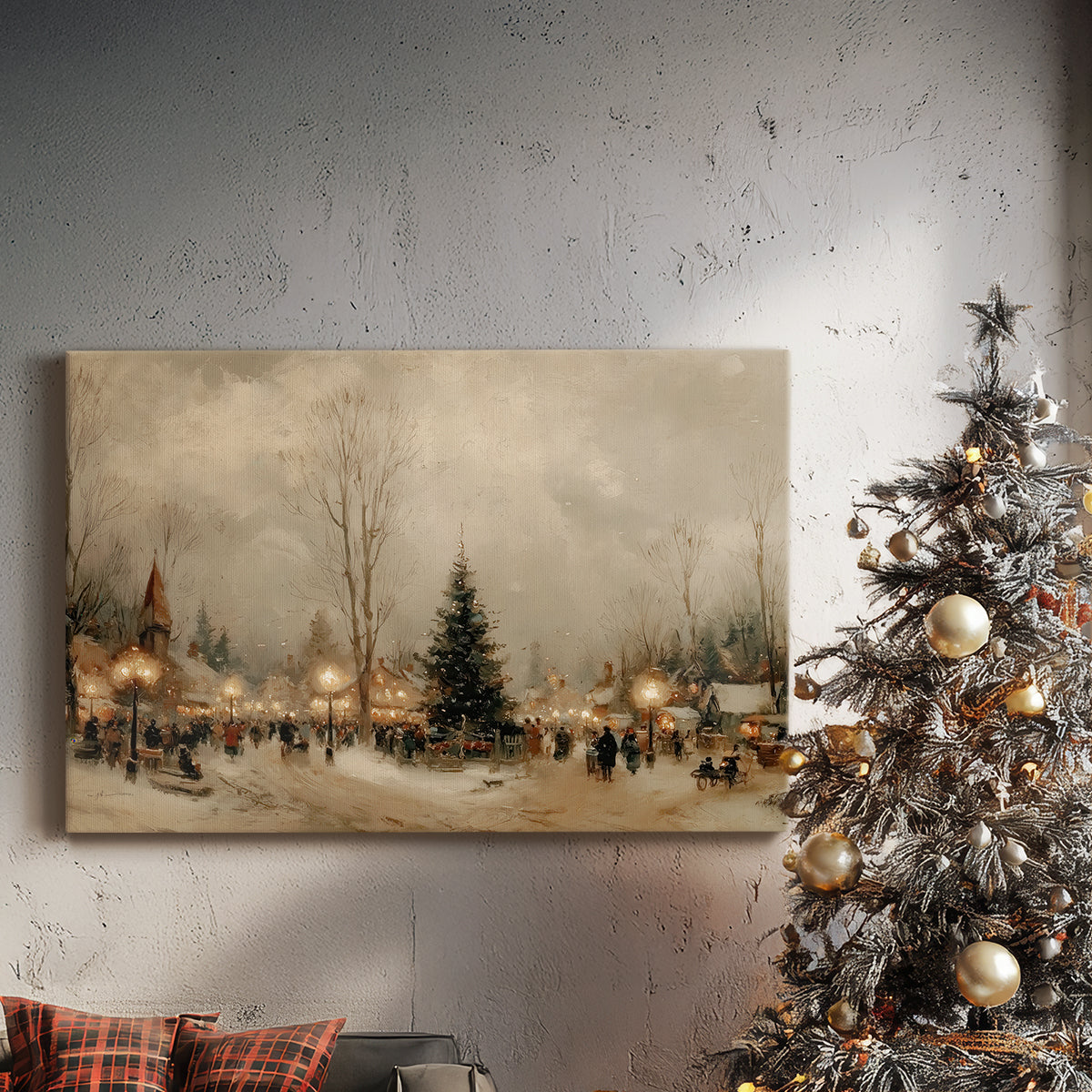 Honeyed Morning at Twilight - Canvas Art Print