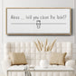 Alexa ... - Floater Framed Canvas Print