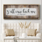 Y'all Come Back Now - Floater Framed Canvas Print