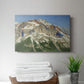 Vermillion Ascent - Canvas Art Print