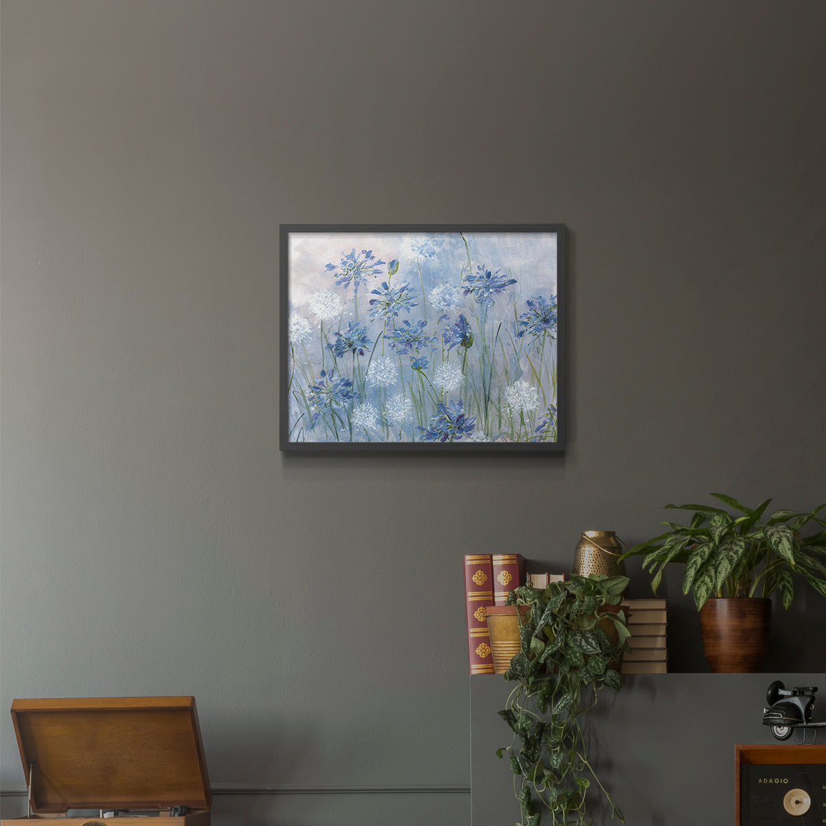 44430,flowers,art,blue,white,painting,framed artwork,nature,field,floral,decor,serene,canvas,landscape,home,interior,decoration,botanical,garden,spring,summer,colorful,creative,acrylic,blooming,fresh,petals,green,texture,beauty,arrangement,outdoor,delicate,lively,impressionistic,composition,peaceful,cheerful,modern art,design,Re-stickable,Animals