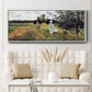 The Promenade Near Argenteuil, 1875 - Floater Framed Canvas Print