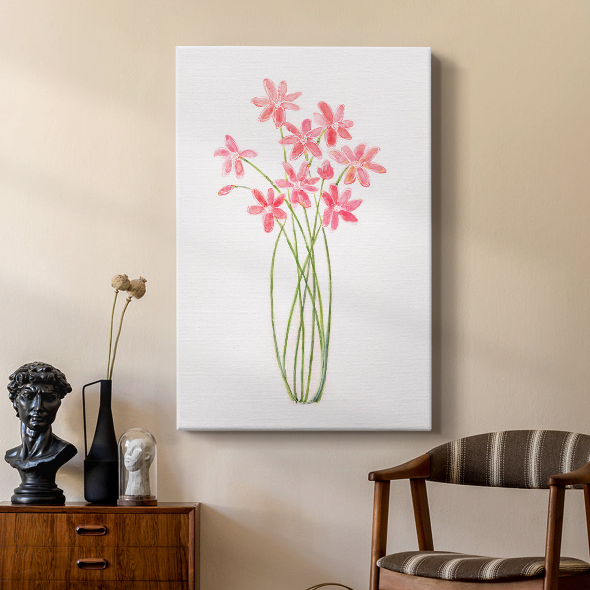 Intertwined Bouquet II - Canvas Art Print