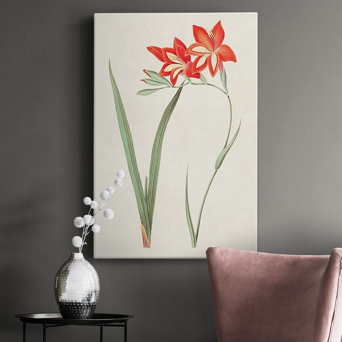 Flowers of the Seasons IV - Canvas Art Print