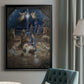 Silent Night - Modern Framed Canvas Print