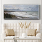 The Beach at Saint Adresse, 1876 - Floater Framed Canvas Print