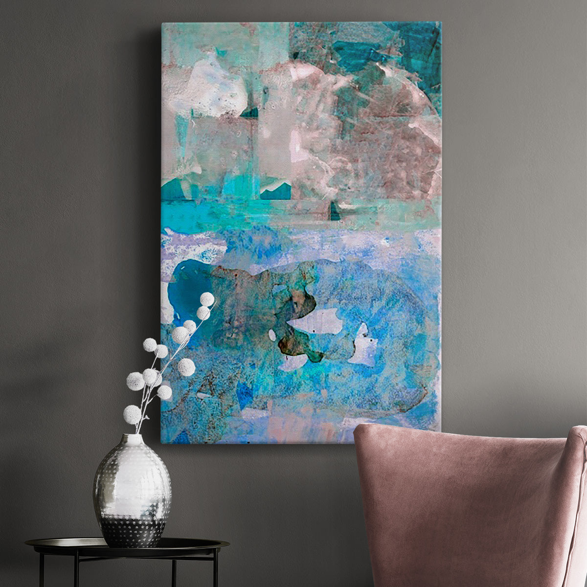 Impasto IV Premium Gallery Wrapped Canvas - Ready to Hang