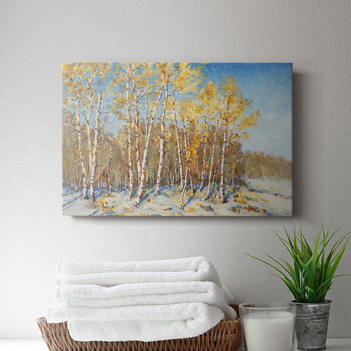 Autumn Trees - Canvas Art Print