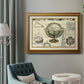 Nautical Map II Premium Framed Canvas- Ready to Hang