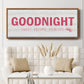 Princess Goodnight - Floater Framed Canvas Print