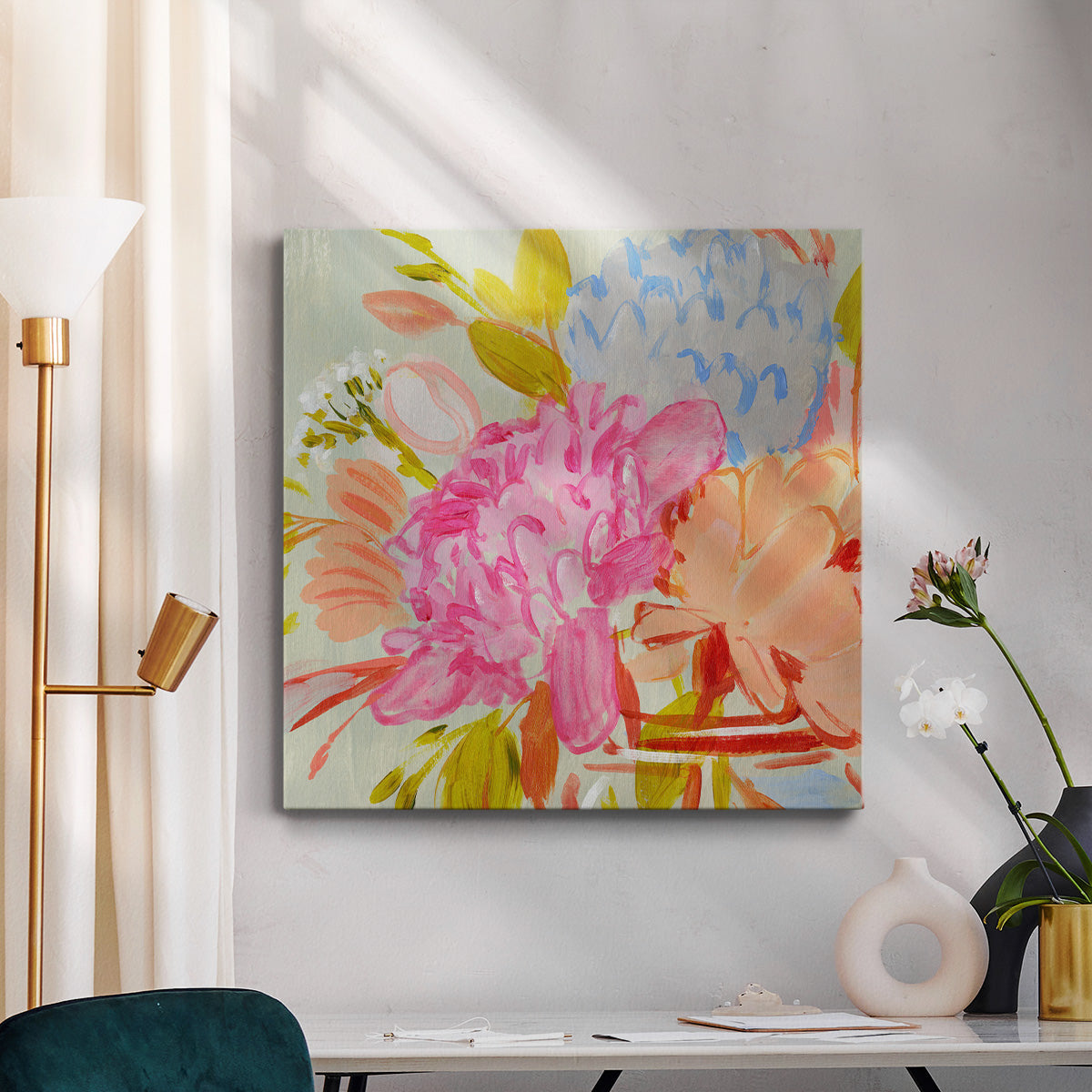 Bright Florist III - Canvas Art Print