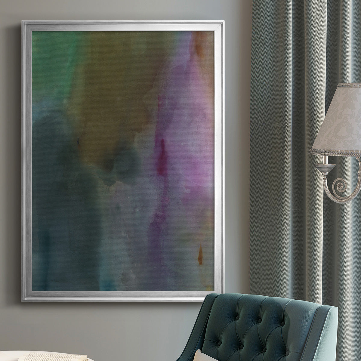 Simple Yet Affecting - Modern Framed Canvas Print