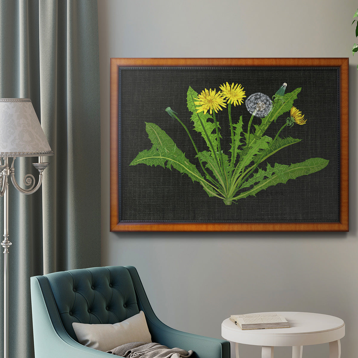 Wild Dandelion II Premium Framed Canvas- Ready to Hang