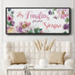 Familias Siempre - Floater Framed Canvas Print
