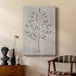 Leaves and Wood II - Canvas Art Print