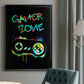 Gamer Tag IV - Modern Framed Canvas Print