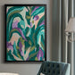 Jungle Wave I - Modern Framed Canvas Print