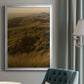 Golden Fog I - Modern Framed Canvas Print