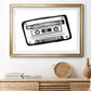 Cassette Sketch Premium Framed Print - Ready to Hang