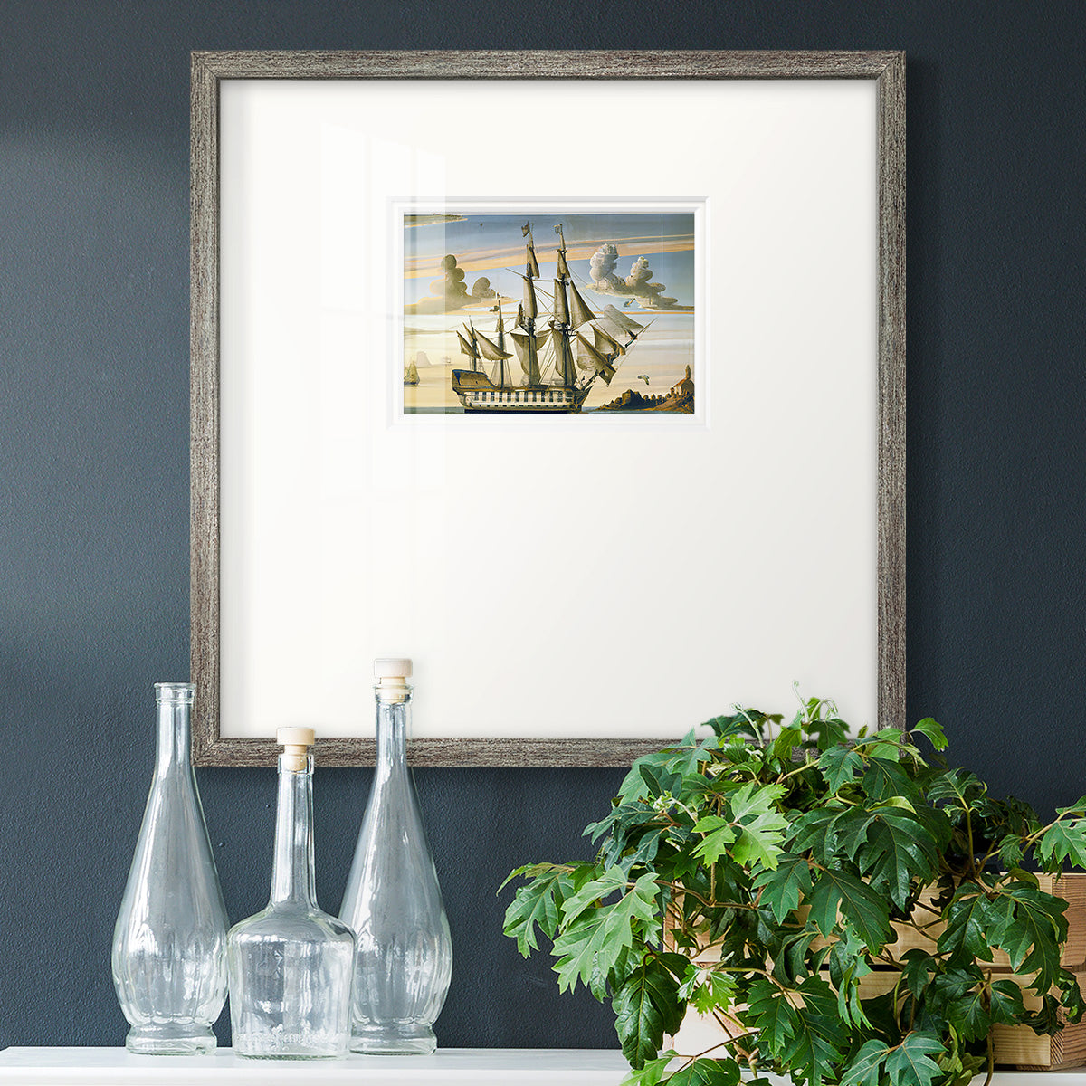 Frigate Premium Framed Print Double Matboard