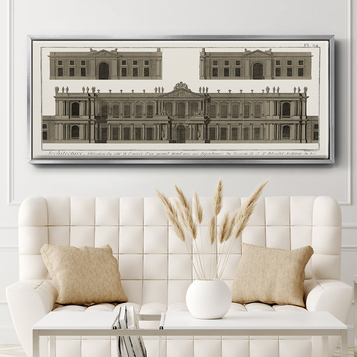 Buildings & Facades I - Floater Framed Canvas Print