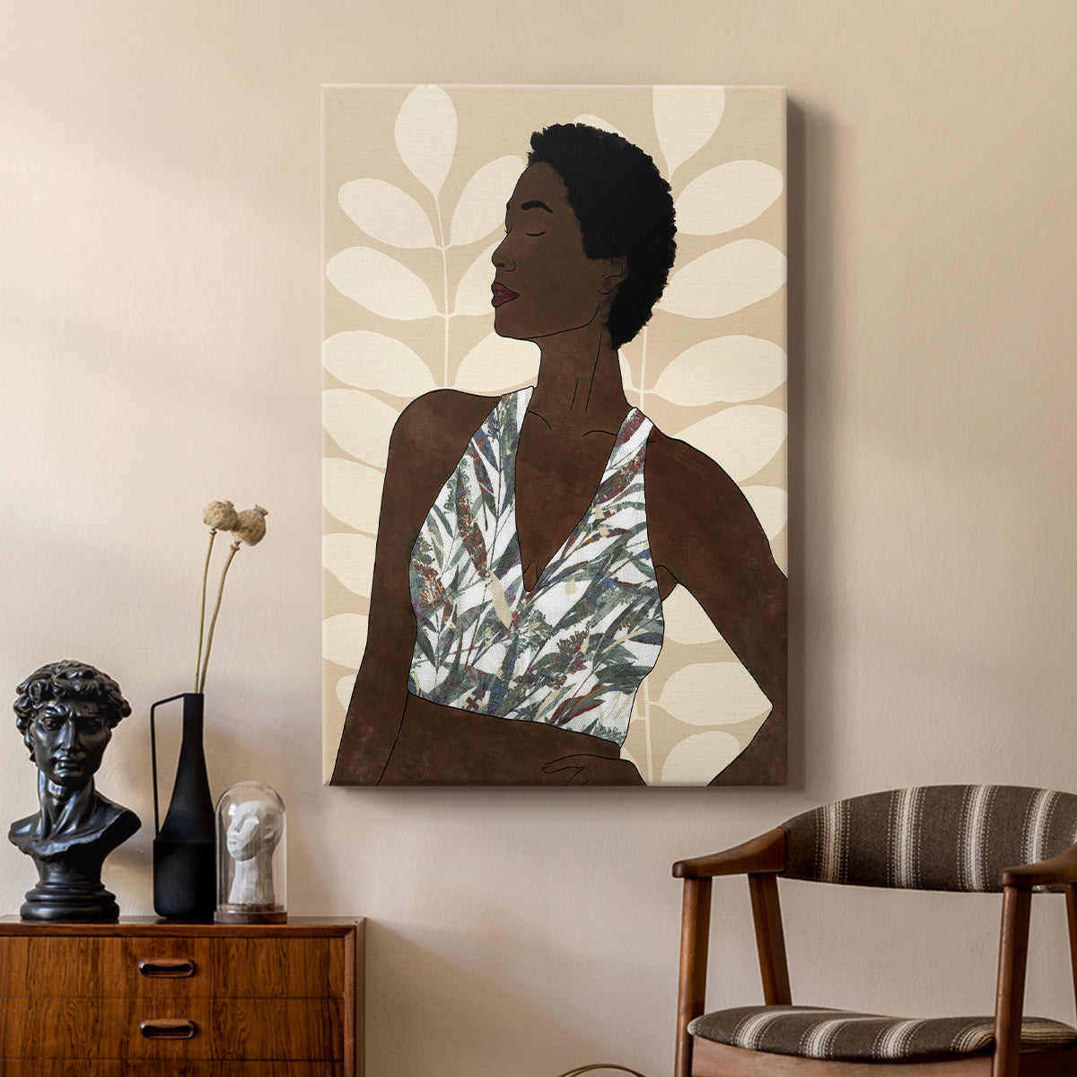 Ethnic Beauty I - Canvas Art Print