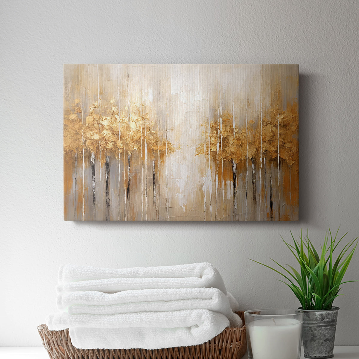 Abstract Forest XX - Canvas Art Print