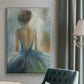 Lady in Blue Framed Premium Gallery Wrapped Canvas - Ready to Hang