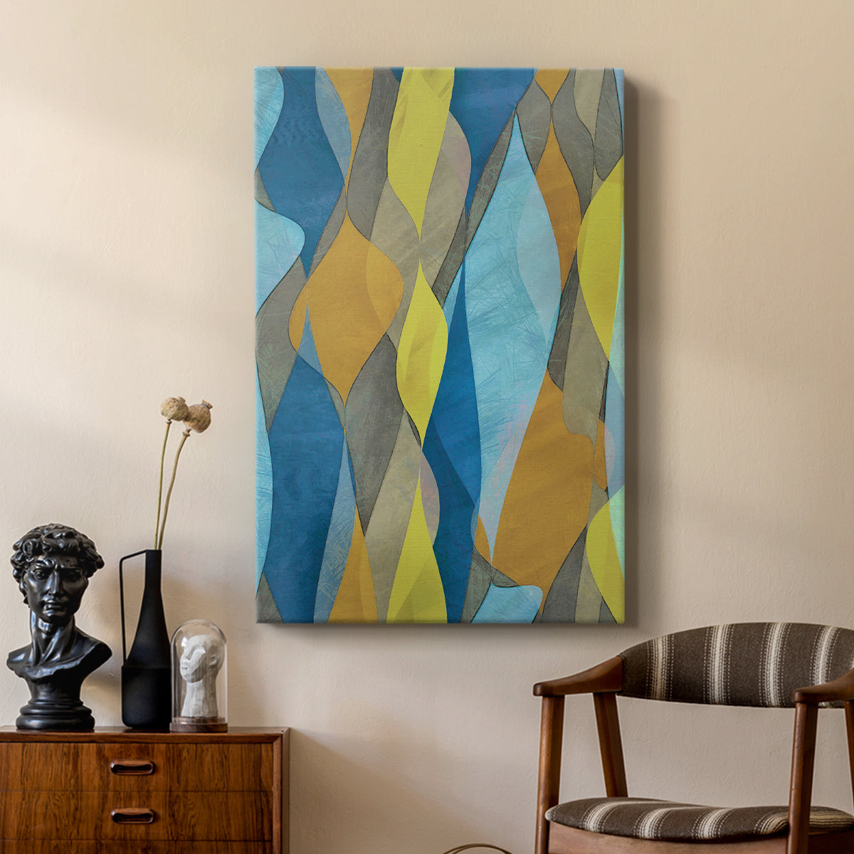 Colorful Cascade I - Canvas Art Print