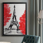 Day in Paris II - Modern Framed Canvas Print