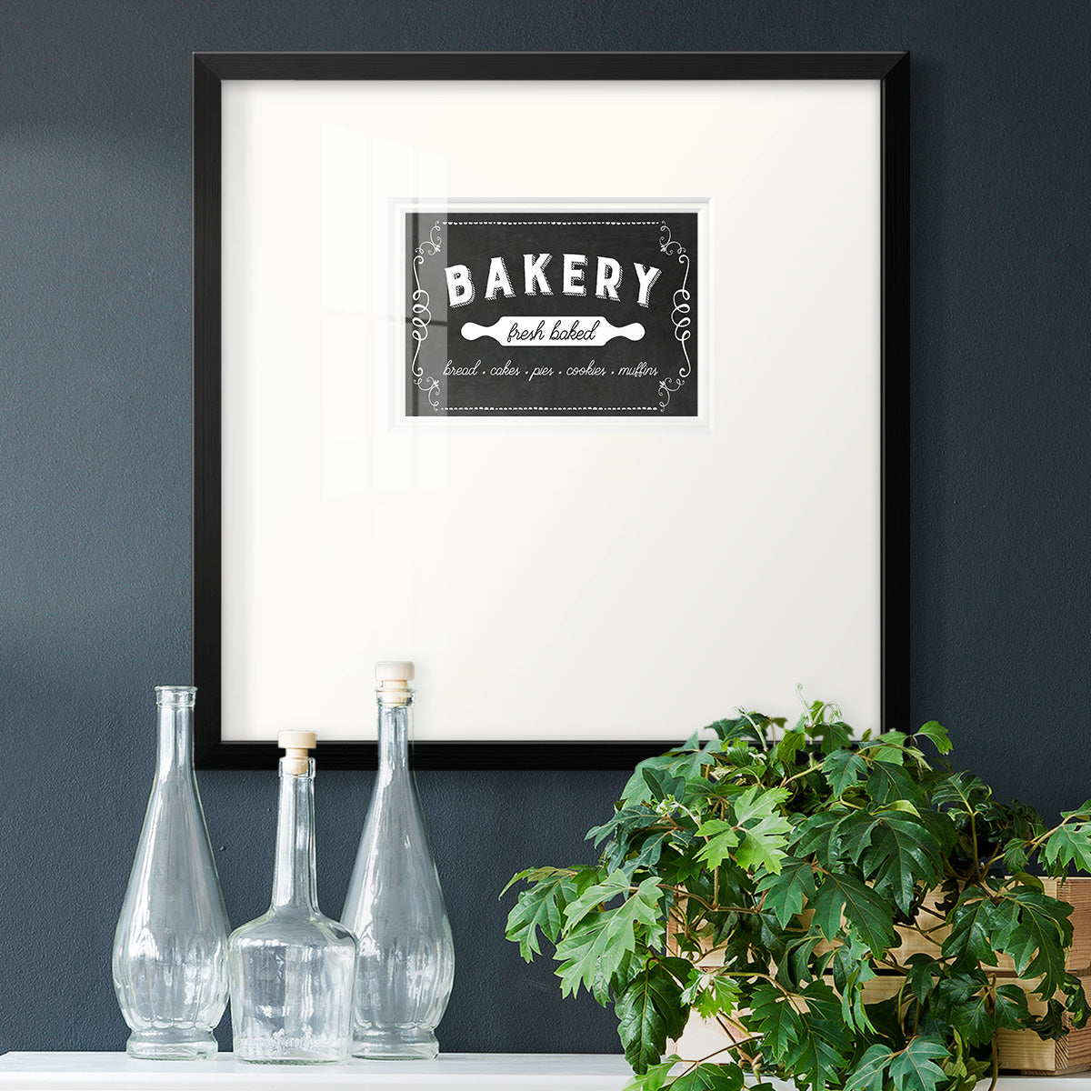 Bakery Premium Framed Print Double Matboard