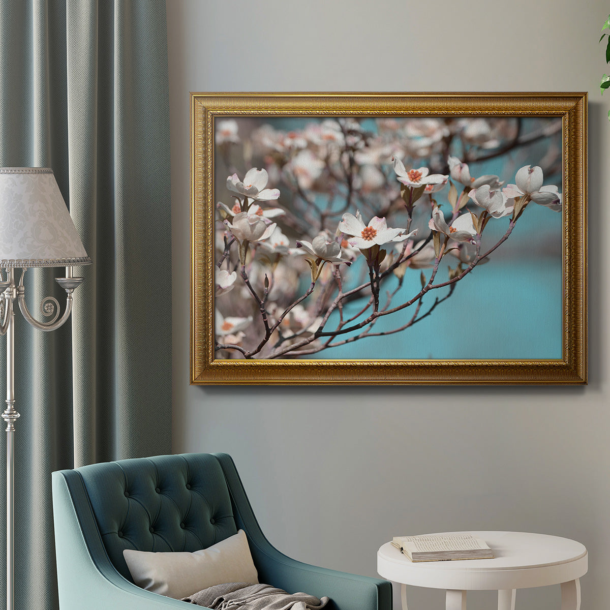 Dogwood Spring III Premium Framed Canvas- Ready to Hang