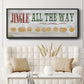 Jingle All the Way - Floater Framed Canvas Print