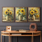 Floral Study Series CLXXI - Restickable Framed Art Set